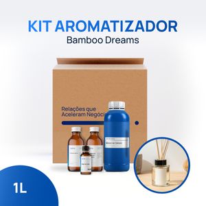 Kit Aromatizador Bamboo Dreams 1L