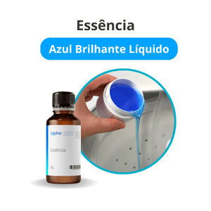 Essência Azul Brilhante Líquido